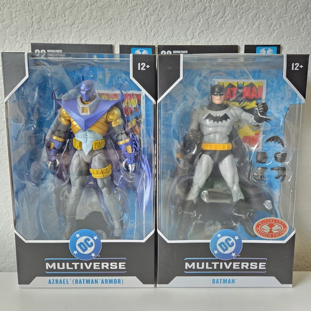 McFarlane Toys DC Multiverse Batman Golden Age & Azrael Batman Armor bundle