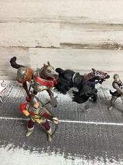 Papo Medieval Figures lot 0f 5