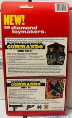 Vintage 1985 Diamond Toymakers Arnold Schwarzenegger Commando Matrix nice sealed