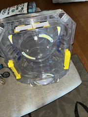 Large Collection of Beyblades With 2 Level Stadium, All In Good Condition