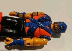Gi Joe RED NINJAS figure v1 original 1993 Ninja Force Battle Ax Vehicle driver