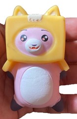 Lankybox Liquid Filled Squishy Figures *FOXY & ROCKY* About 2.5-3”