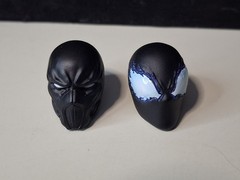 Whale Works WW03E Male Body Ash Limited Black (Blue Eye) Spider-Man/Venom Base