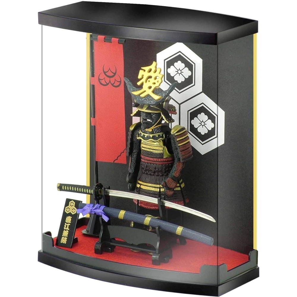 Samurai Figure Plastic Armor 8.3 Inches Collectible Indoor Decor Gift
