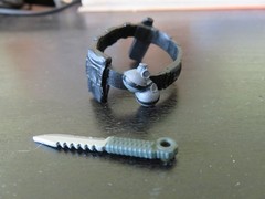 Hasbro GI JOE CLASSIFIED HEAVY DUTY #150 Waist Belt with Knife 6″ CUSTOM FODDER