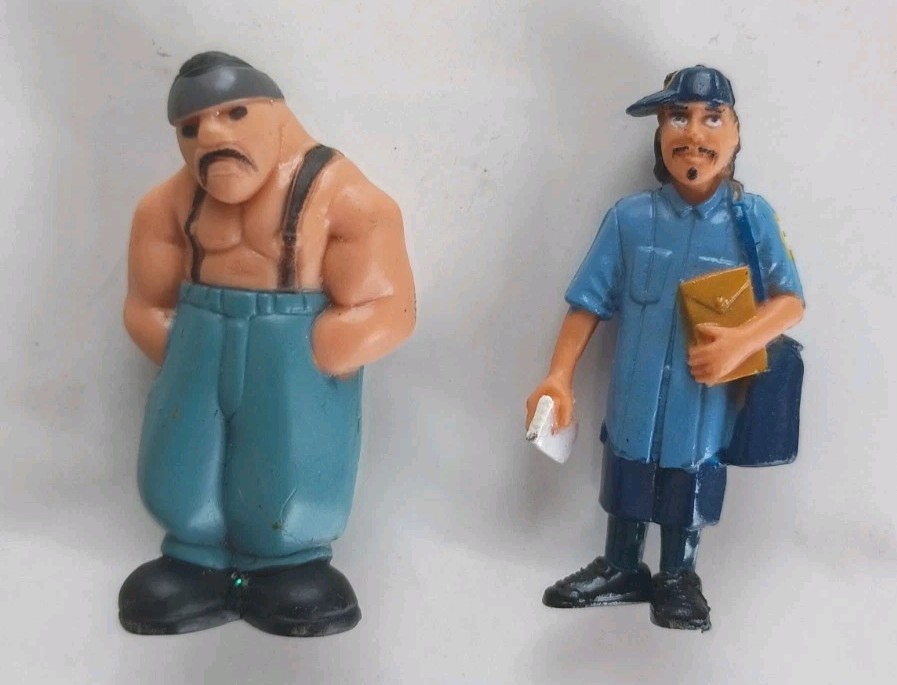 Homies Big Loc And Chuy Mail Man Post Office Mini Figure Figurines Lil Homie
