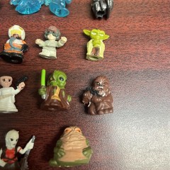 STAR WARS FIGHTER PODS MICRO MINI HASBRO LOT 34 Micro Force Squinkies