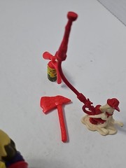Vintage 1991 TMNT HOSE EM DOWN DON 100% COMPLETE Firefighter MINT Ninja Turtles