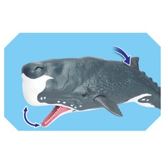 Fun Storm Deep Sea Biology Series Sperm Whale King Octopus Children’s Model Toy