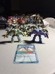 GORMITI Atomic Series Earth Tribe and Air Tribe W/ Rare & Regular Atomic Noctis