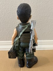 9.5” SD Commando John Matrix Resin Bank Statue Figurine Special Force Toy Figure