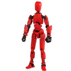 1PCS 13 Joints Figure Articulate Movable Dummy Doll Diy Assembly Toy 3D Printed