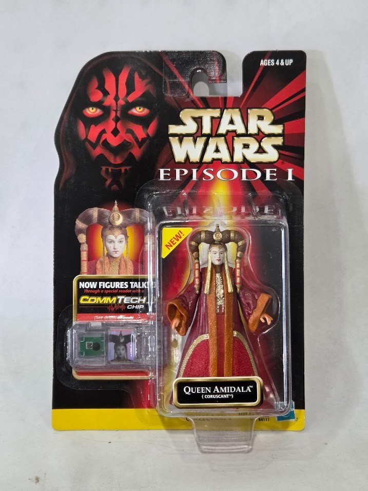 Star Wars Episode I Queen Amidala Commtech Collection 1 New Sealed Hasbro 1999