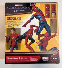 AUTHENTIC MAFEX No.262 SPIDER-MAN NEW RED & BLUE SUIT Action Figure USA SELLER