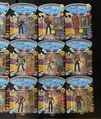 139 Playmates Star Trek TNG TOS DS9 Voyager First Contact Figures MOC Unpunched