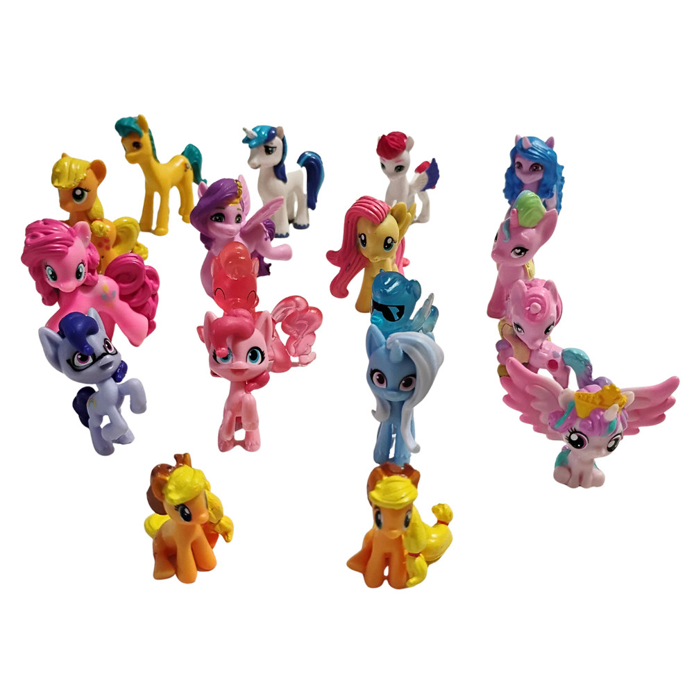 My Little Pony Figures | Lot of 18 | Mini 1″ and 2″ MLP Figures