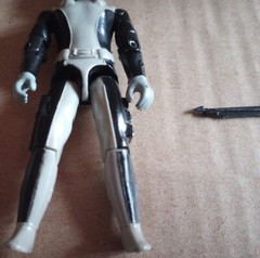 GI Joe Torpedo Action Figure With File Card Weapon Flippers Hasbro 1983 VTG G.I.