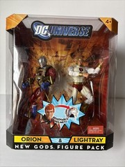 VERY RARE – ORION & LIGHTRAY DC Universe New Gods Figure 2 Pack NEW