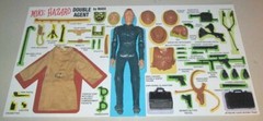 Marx Mike Hazard Store Display Secret Agent Best of the West Double Agent READ