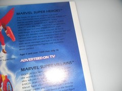 Vintage 1985 Marvel Secret Wars Trade Ad Print Poster Toy Figure Promo Display