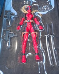 Hasbro Marvel Legends Lady Deadpool Action Figure, Boxed No Baf Parts