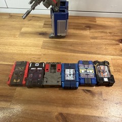 Transformers Soundwave & Doombox + Extras BumbleBee Greatest Hits *Custom Visor