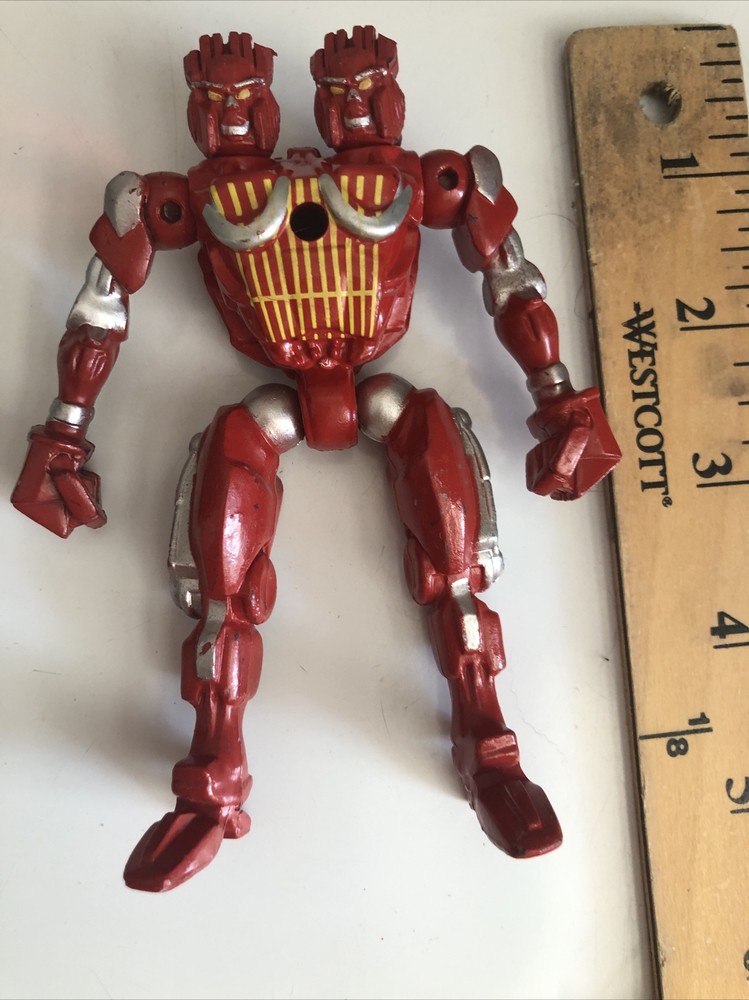 Real Steel TWIN CITIES 4 1/2″ Action Figure Loose with Light Needs Battery