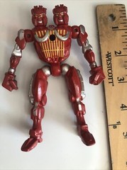 Real Steel TWIN CITIES 4 1/2″ Action Figure Loose with Light Needs Battery