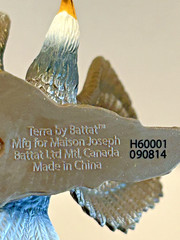 Terra By Batter 3.75” American Bald Eagle 2014 Figure/Maison Joseph Collection