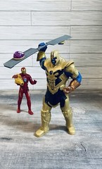 Avengers Marvel Infinity War Iron Man vs. Thanos Battle Set Tested