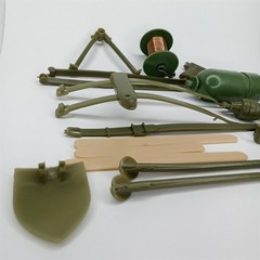 Vintage 1960s G.I. Joe Stony Smith 18 Piece Accessory Set