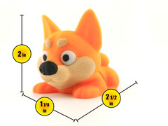 Shiba Inu, Flexi, Animal, Dog – Fidget Toy – Cute Gift Idea