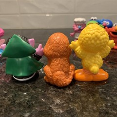 Sesame Street Workshop Lot Of 11 Figures 3” Tall Hasbro 2013-2021 EUC