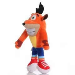 26cm New Crash Bandicoot Stuffed Plush Toys Crazy Trilogy Series Anime Figure Do