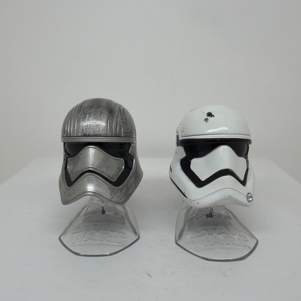 2- Star Wars The Black Series Titanium Die-cast Metal 2” Mini Helmets Phasma #02