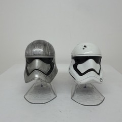 2- Star Wars The Black Series Titanium Die-cast Metal 2” Mini Helmets Phasma #02
