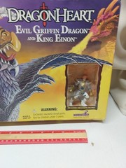 Dragonheart Evil Griffin Dragon & Rider King Einon Deluxe Set Kenner 1996 N