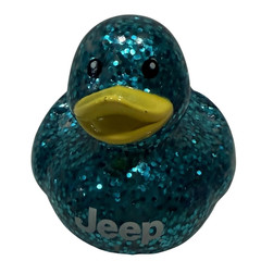 Jeep Branded 2″ Ducks in Paper Jeep 4×4 Box – Blue Sparkle Series 1