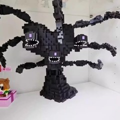 Articulated Wither Storm, Flexi Fidget Toy, 3D Printed-12-20cm