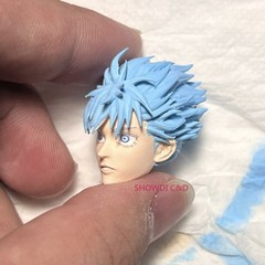 1/12 Custom Jujutsu Kaisen Satoru Gojo Head Sculpt for 6″ Vtoys Romankey Figure