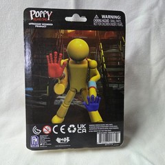 PhatMojo Poppy Playtime Player Action Figure Series 2 Yellow Boxed Rare HTF