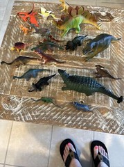 Toy Dinosaur Lot 17 All Sizes
