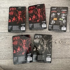 Slayer Show No Mercy ReAction Super7 Minotaur Action Figure Lot X5 Nuclear Blast
