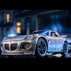 In Stock New LS-18 Jazz Silver Phantom Racing Car LS18 Transforms Action Figure