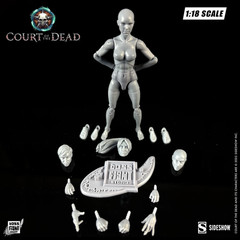 Ethereal Ash Female Court of the Dead Action Figure Blank 1:18th Scale