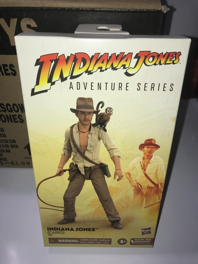 Indiana Jones Cairo 6″ Action Figure Hasbro Indiana Jones Adventure Series Minty