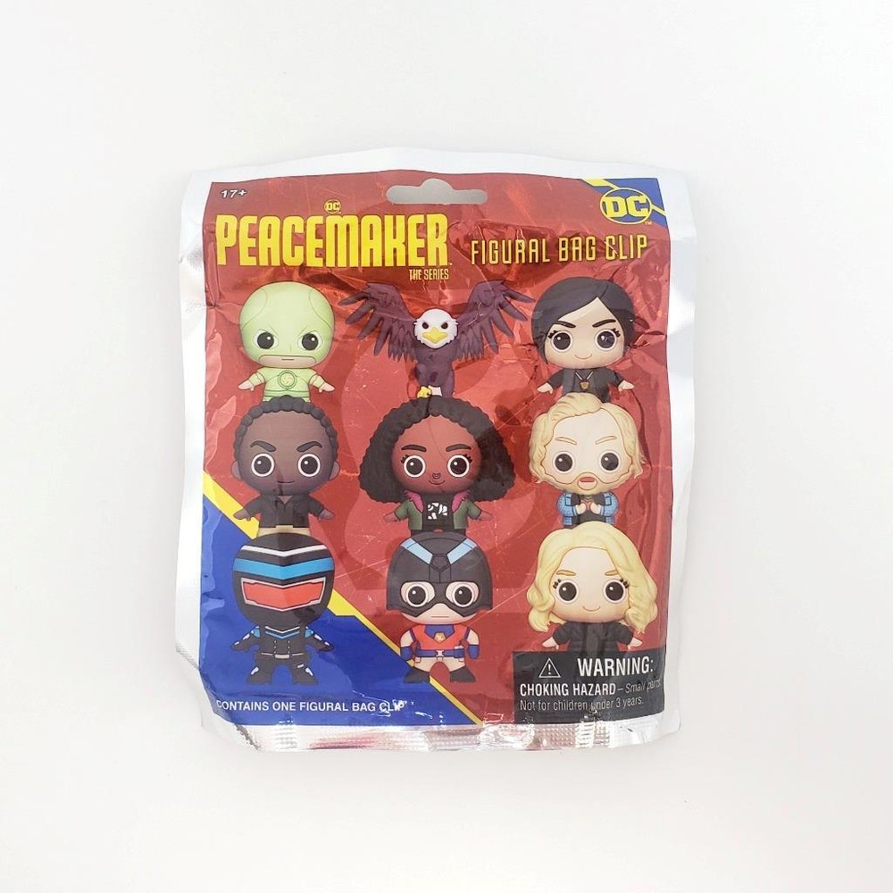 DC Peacemaker Figural 3D Bag Clip – YOU CHOOSE!!