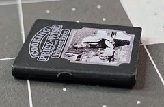 NECA custom fodder Black & White Elder Vincent Price Figure COOKBOOK Accessory