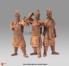 Terracotta Warrior Soldier Keepgoing 1/12 PVC Action Figure Model 16cm