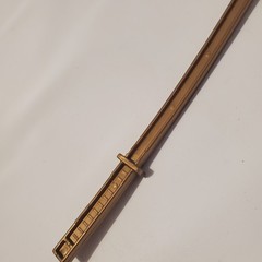 Vtg Mighty Morphin Power Rangers Deluxe Ninjor SWORD Gold Ninja Weapon Part MMPR
